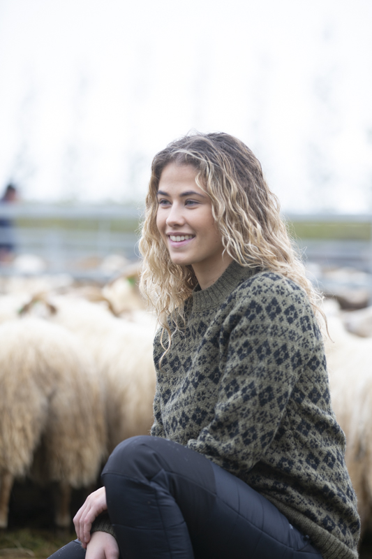 Vaglaskógur Wollpullover