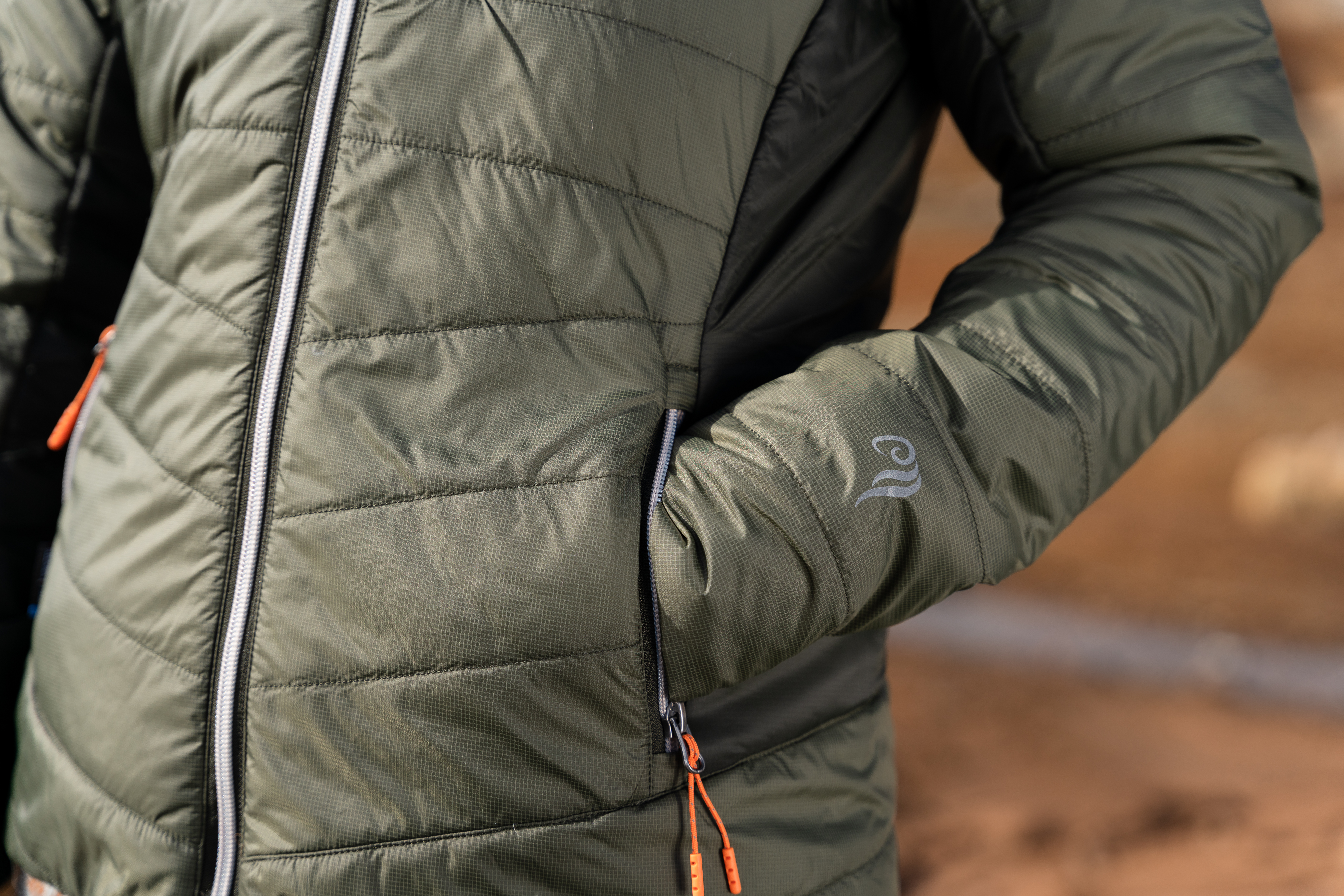 Langjökull dömujakki með íslenskri ullarfyllingu