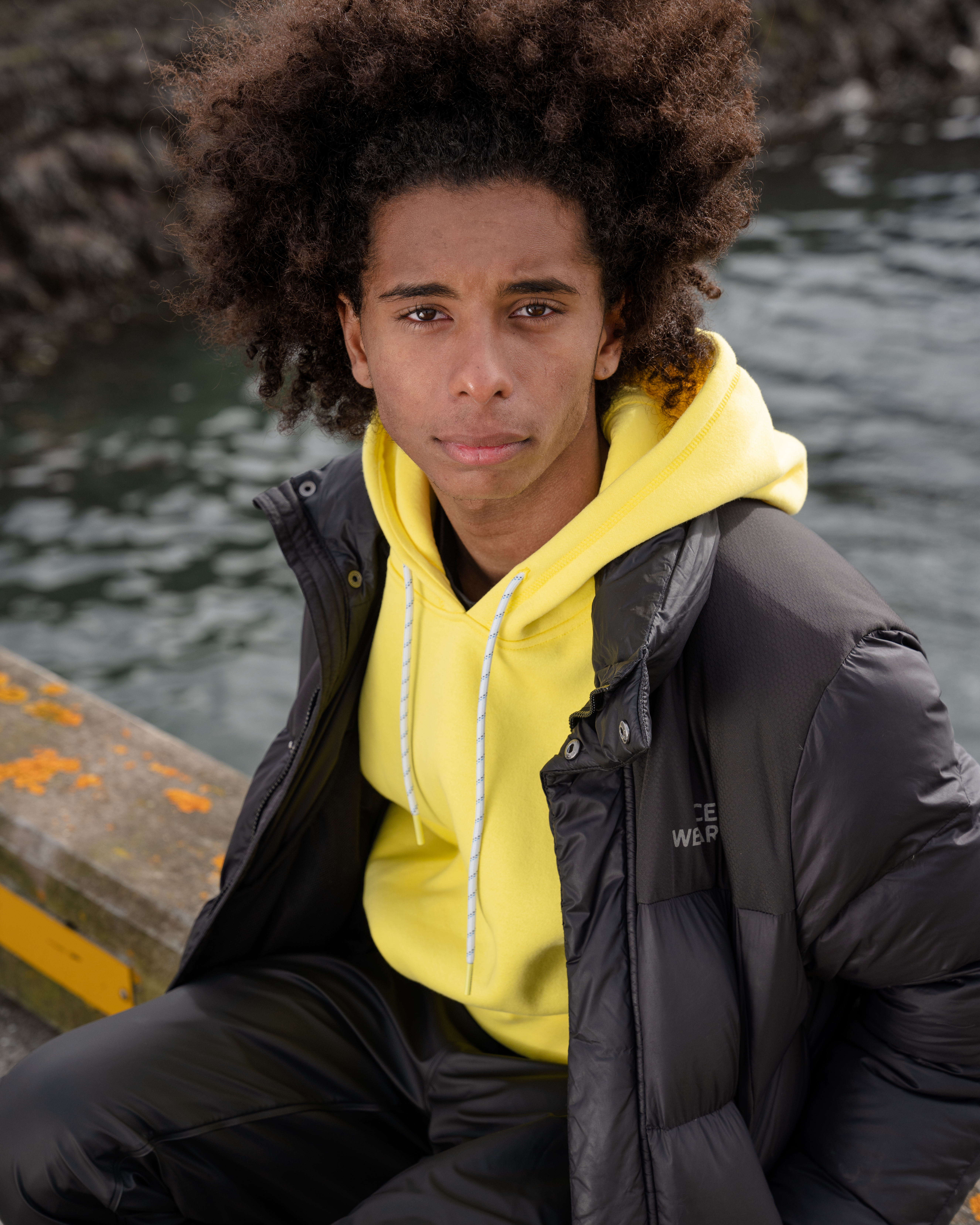 Seyðisfjörður hooded sweatshirt