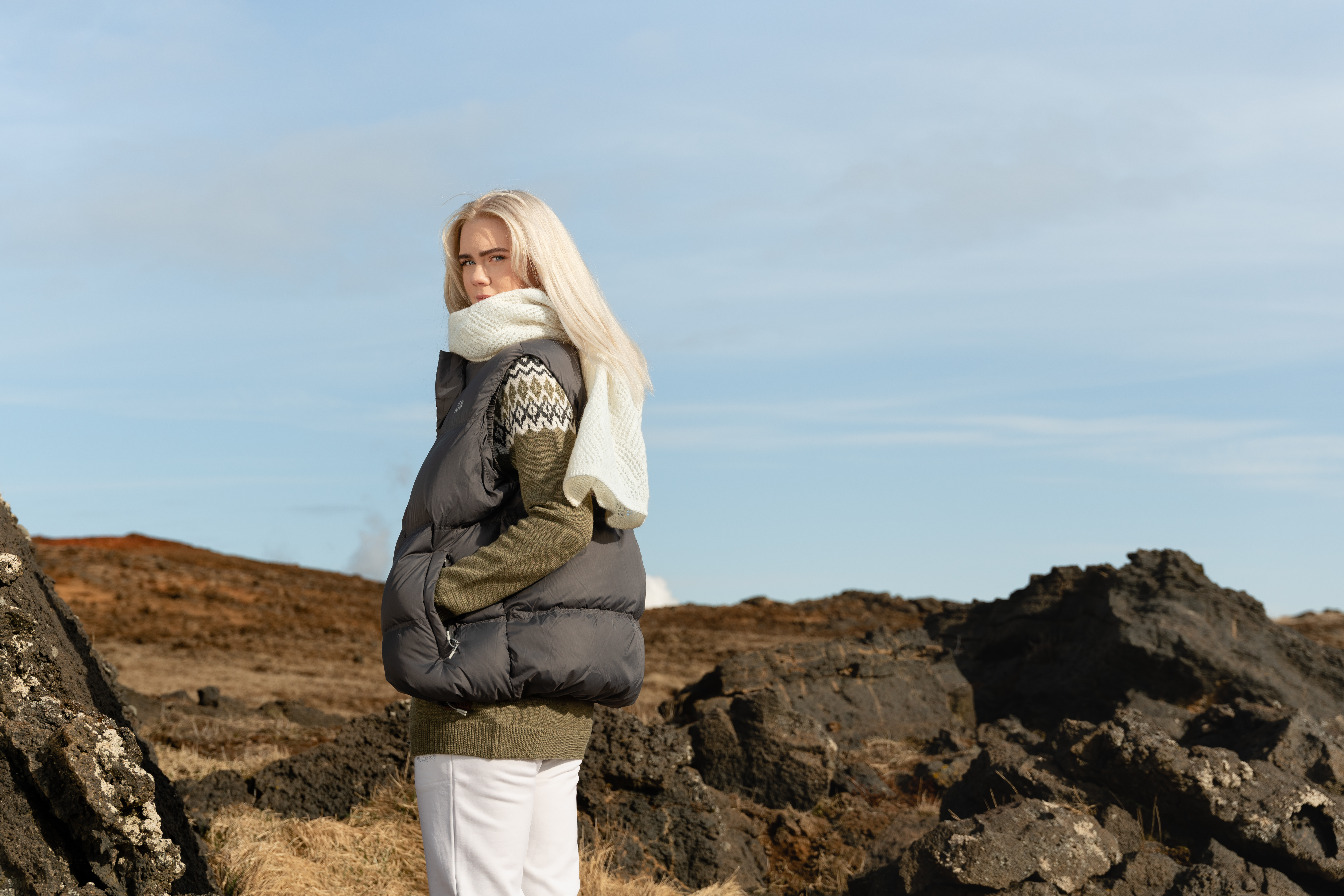 Hruni unisex down vest