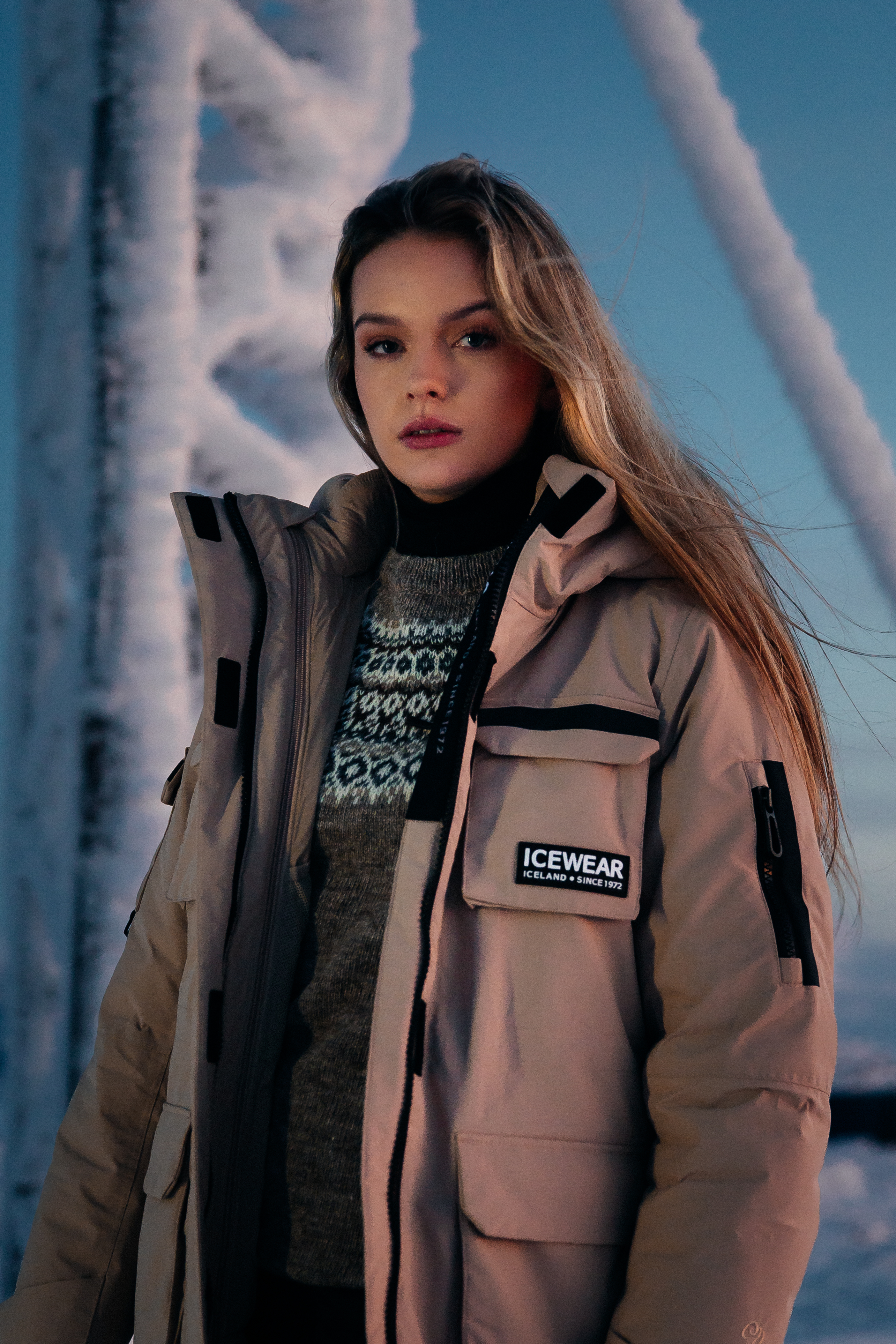 Vatnajökull 3in1 long parka with Icelandic wool