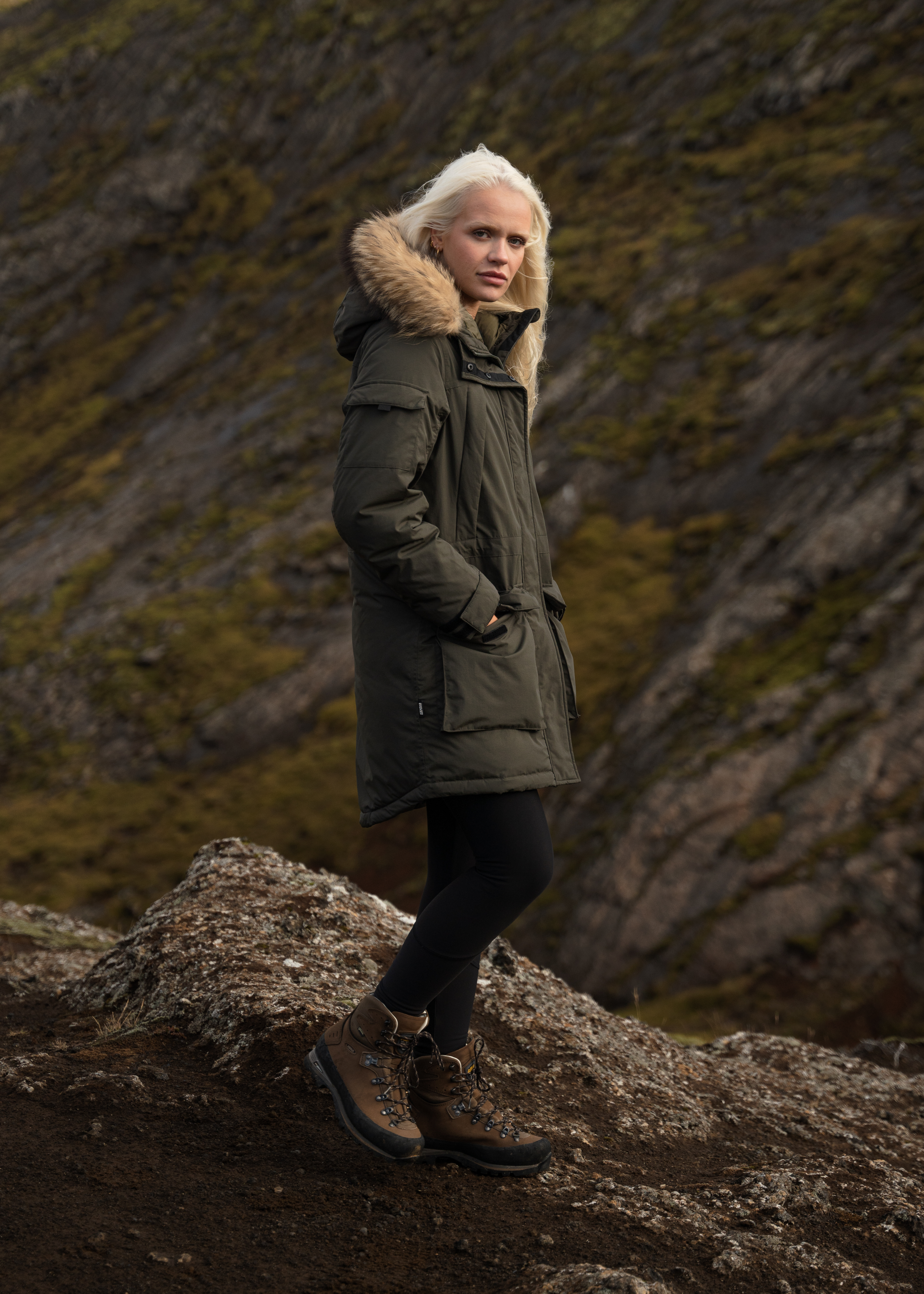 Öræfajökull women´s down winter jacket