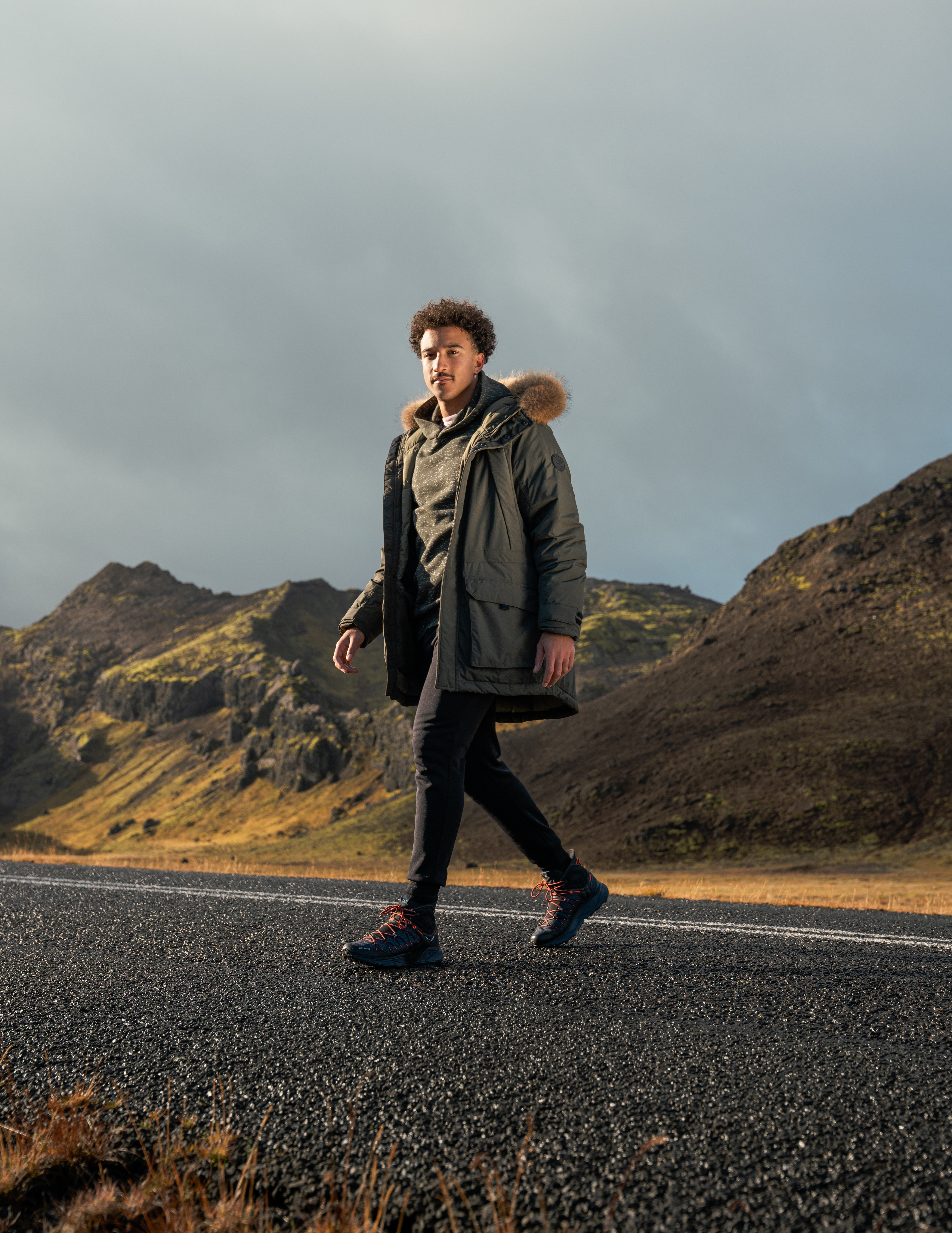 Öræfajökull parka úlpa í herrasniði