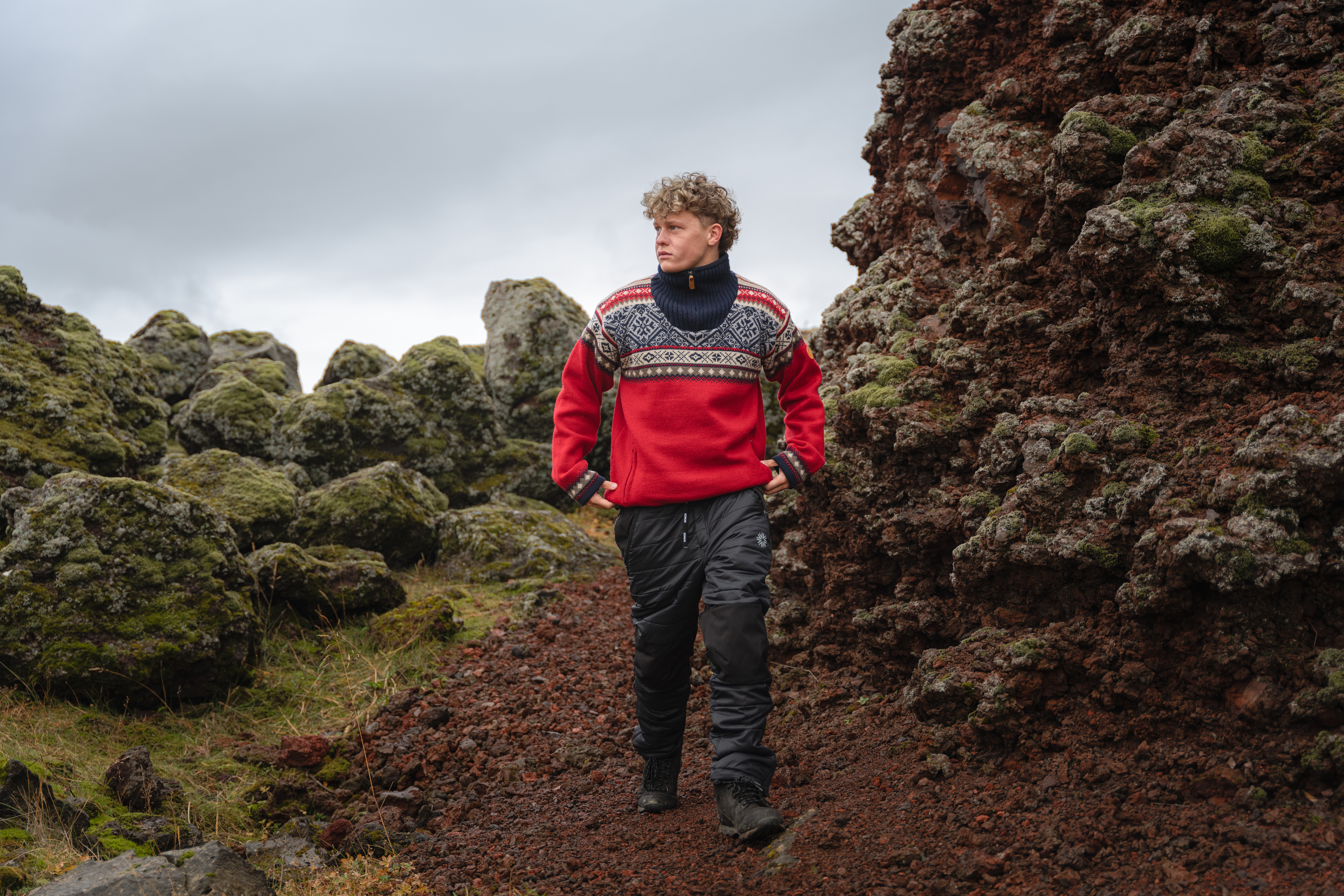 Bergen Norwegian Lined Wool Sweater