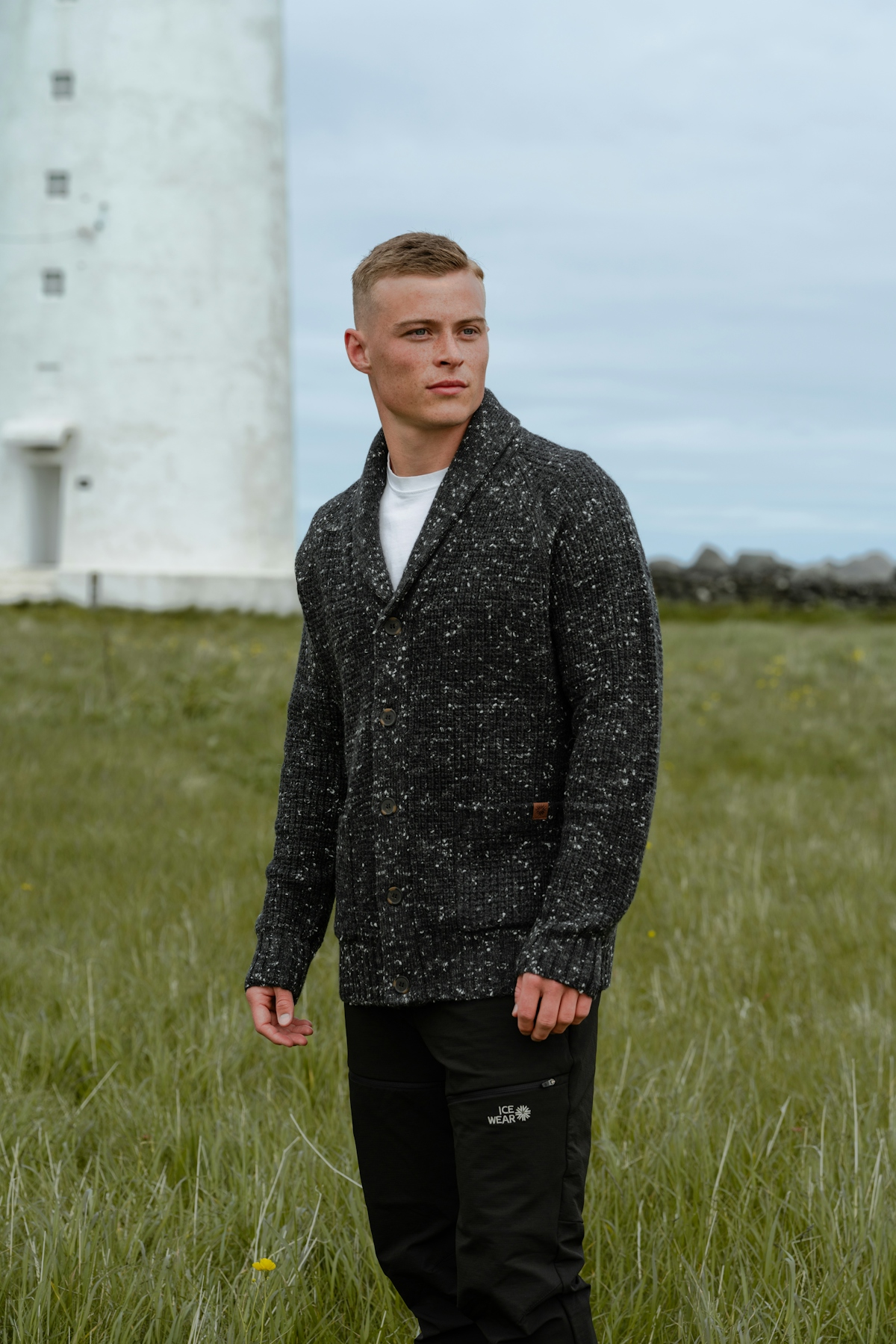 man-grey-wool-cardigan-pants-lighthouse-1.jpeg