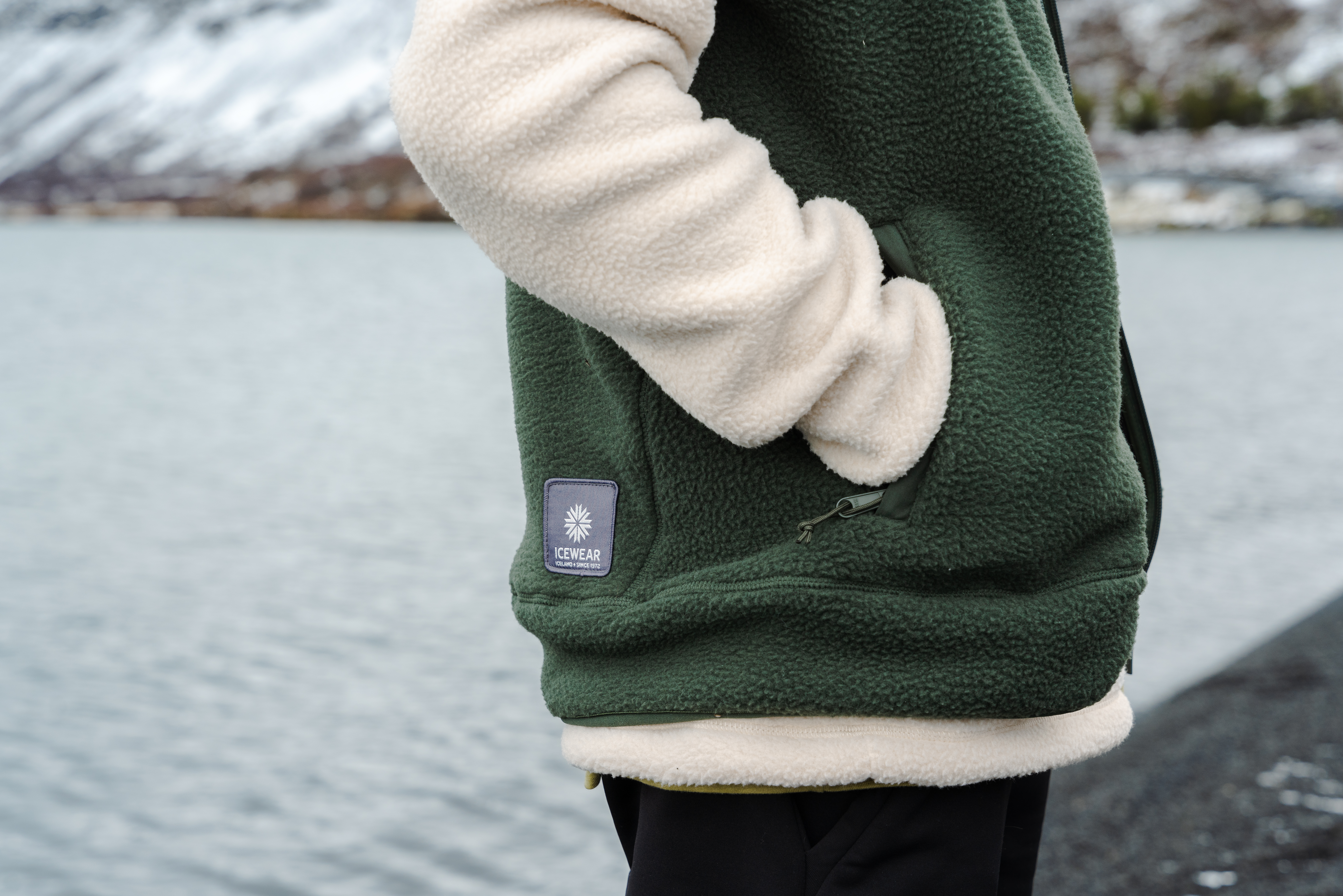 Veidivötn sherpa fleece vest