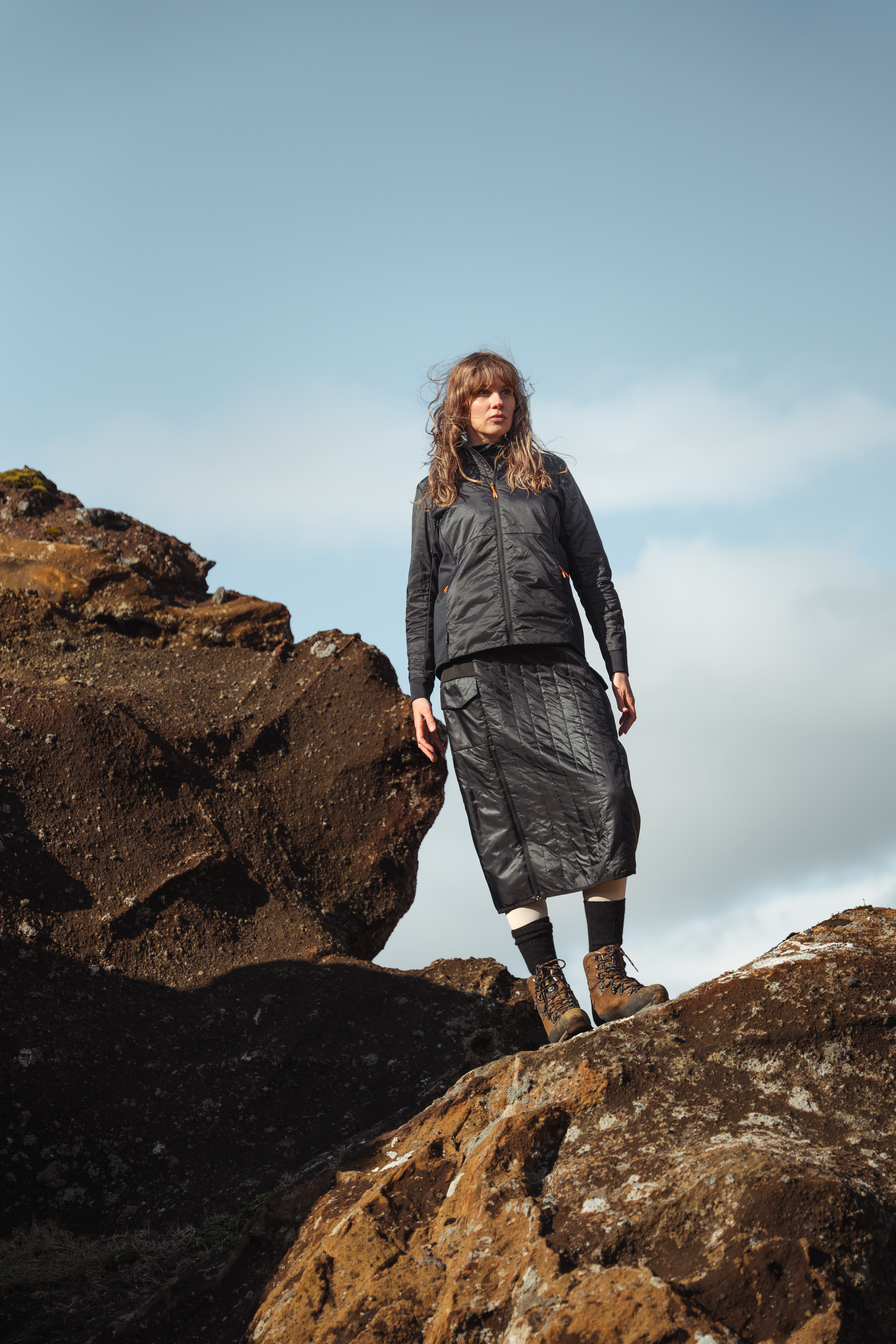 BlackSheep jupe en laine islandaise