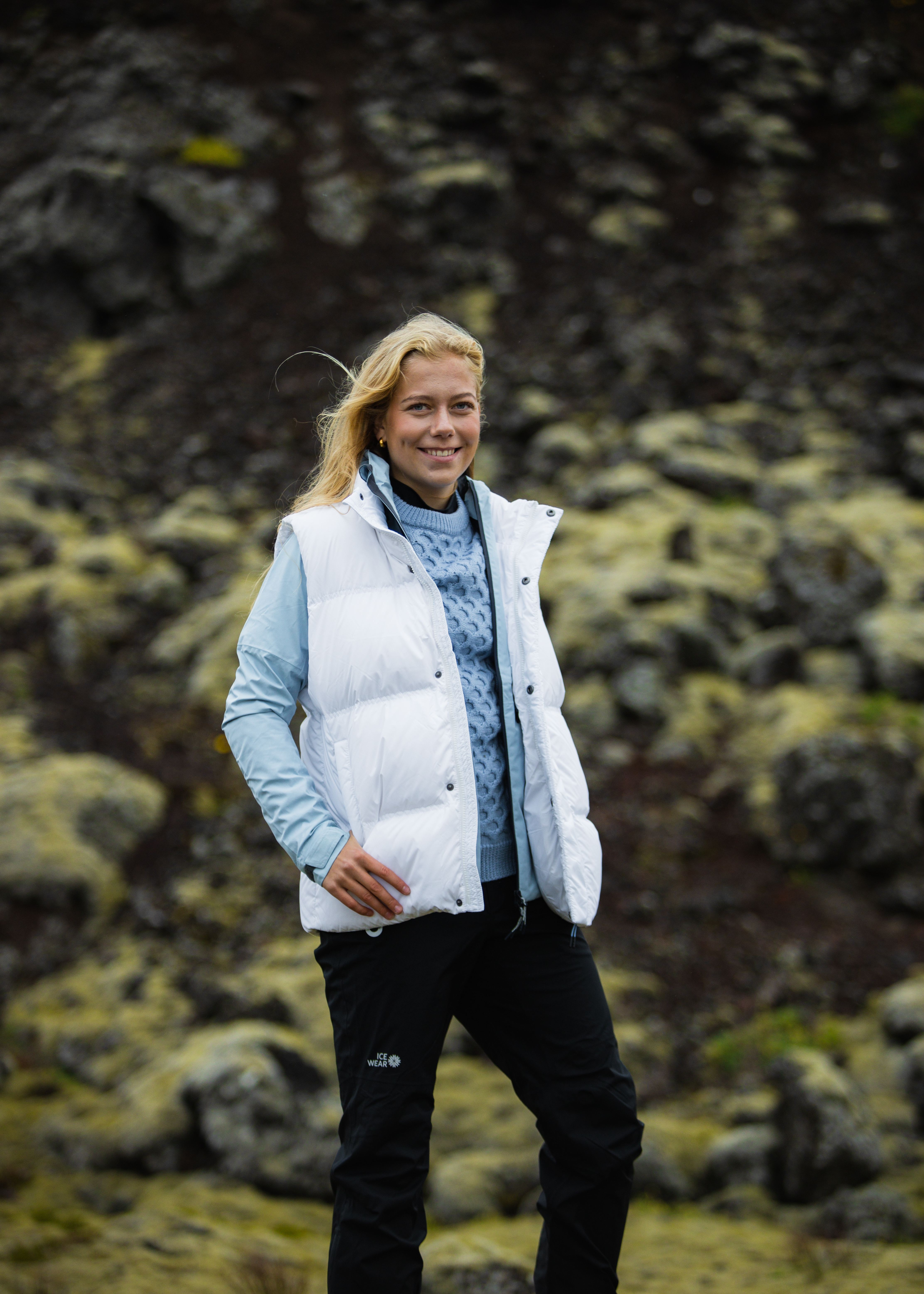 Hruni unisex down vest