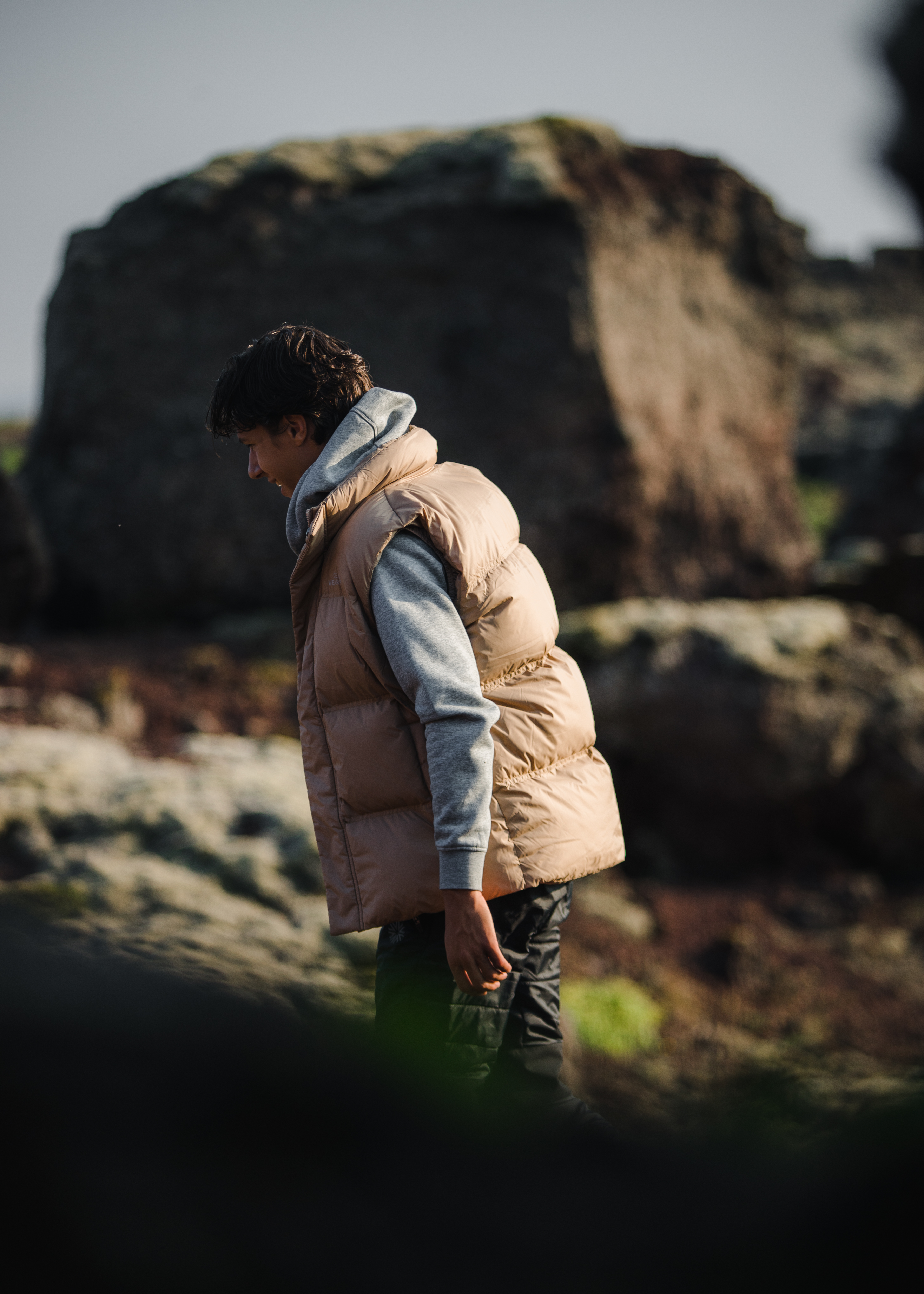 Hruni unisex down vest