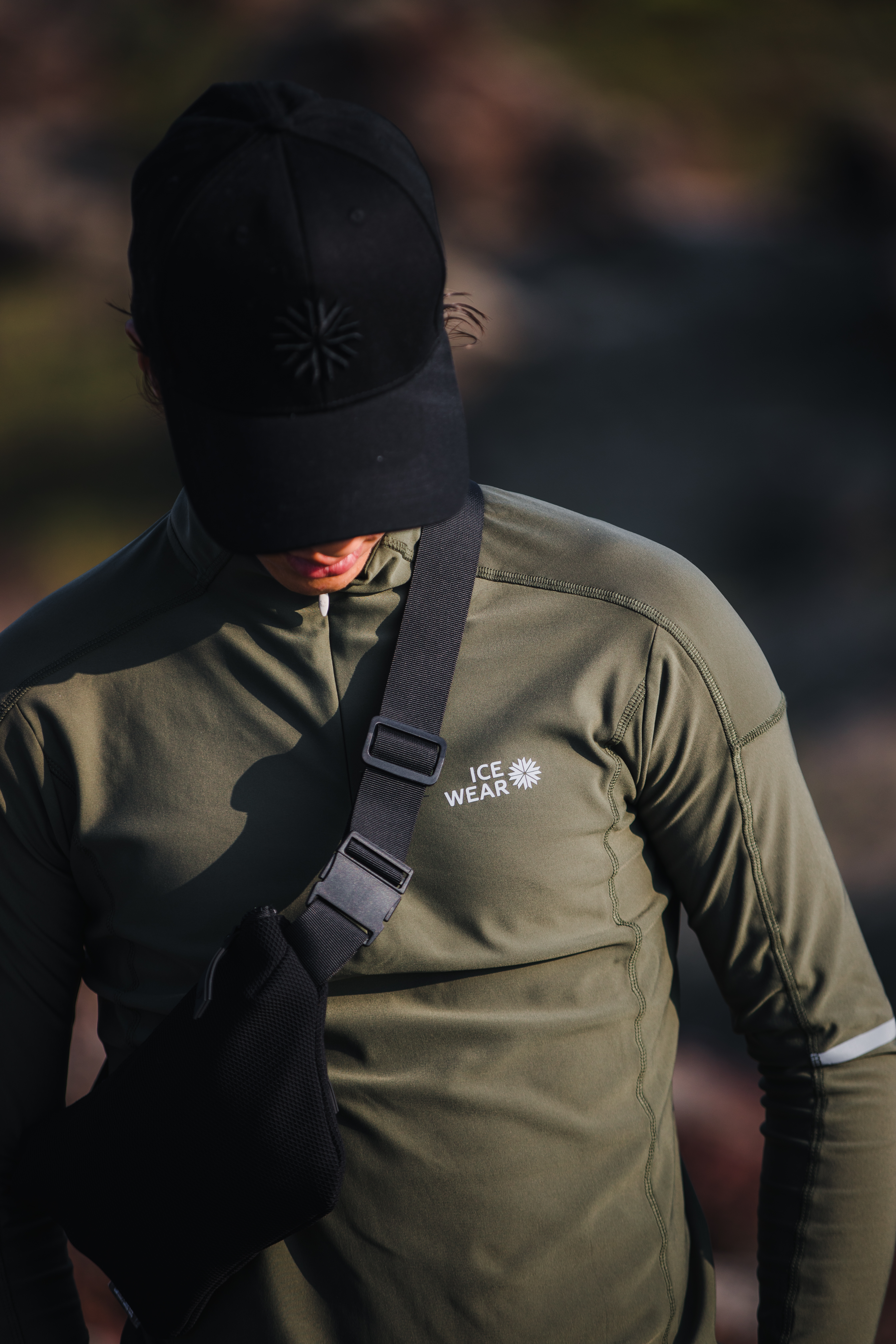 Kjölur Top Actif avec Demi-zip