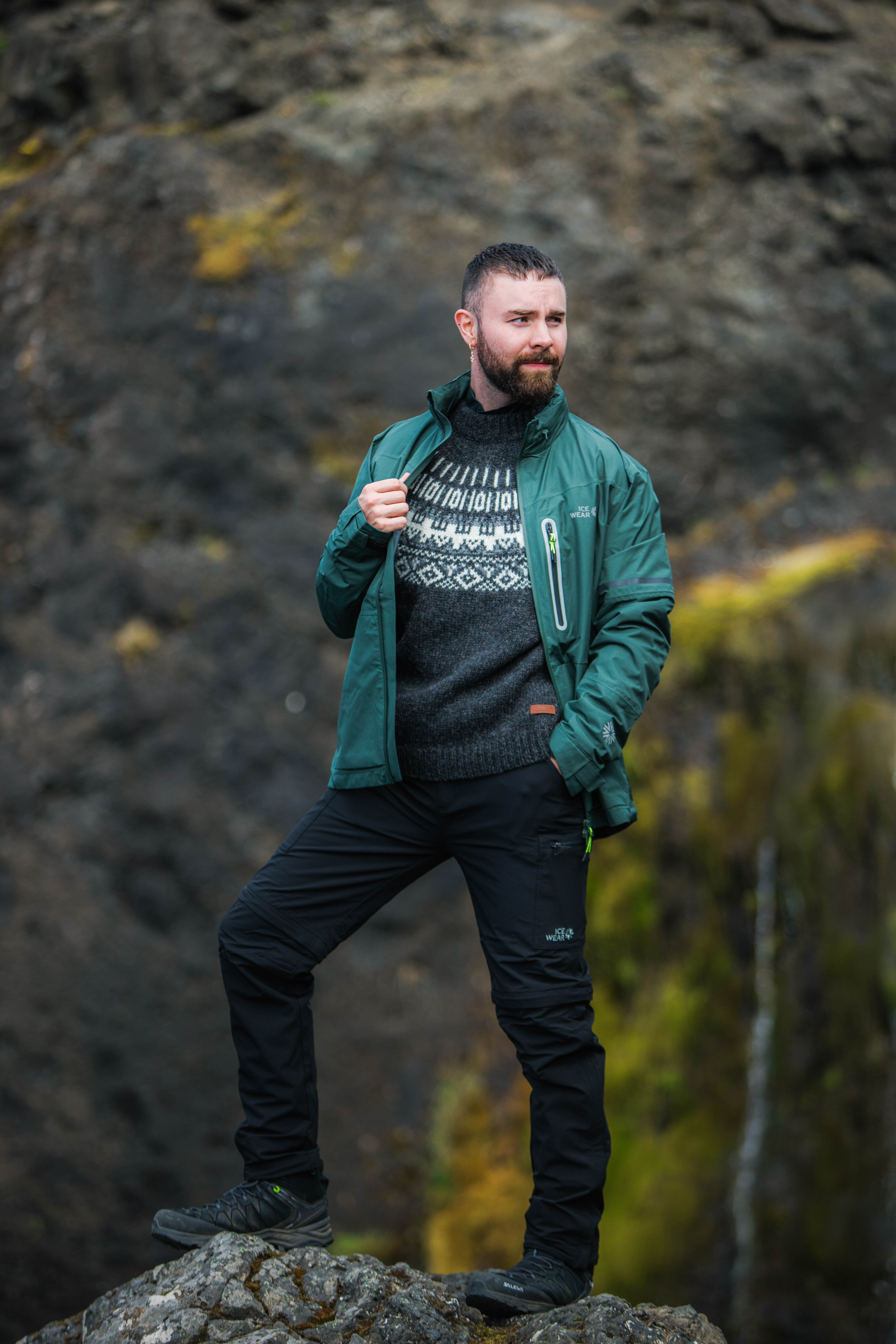 Elís pull en laine islandaise