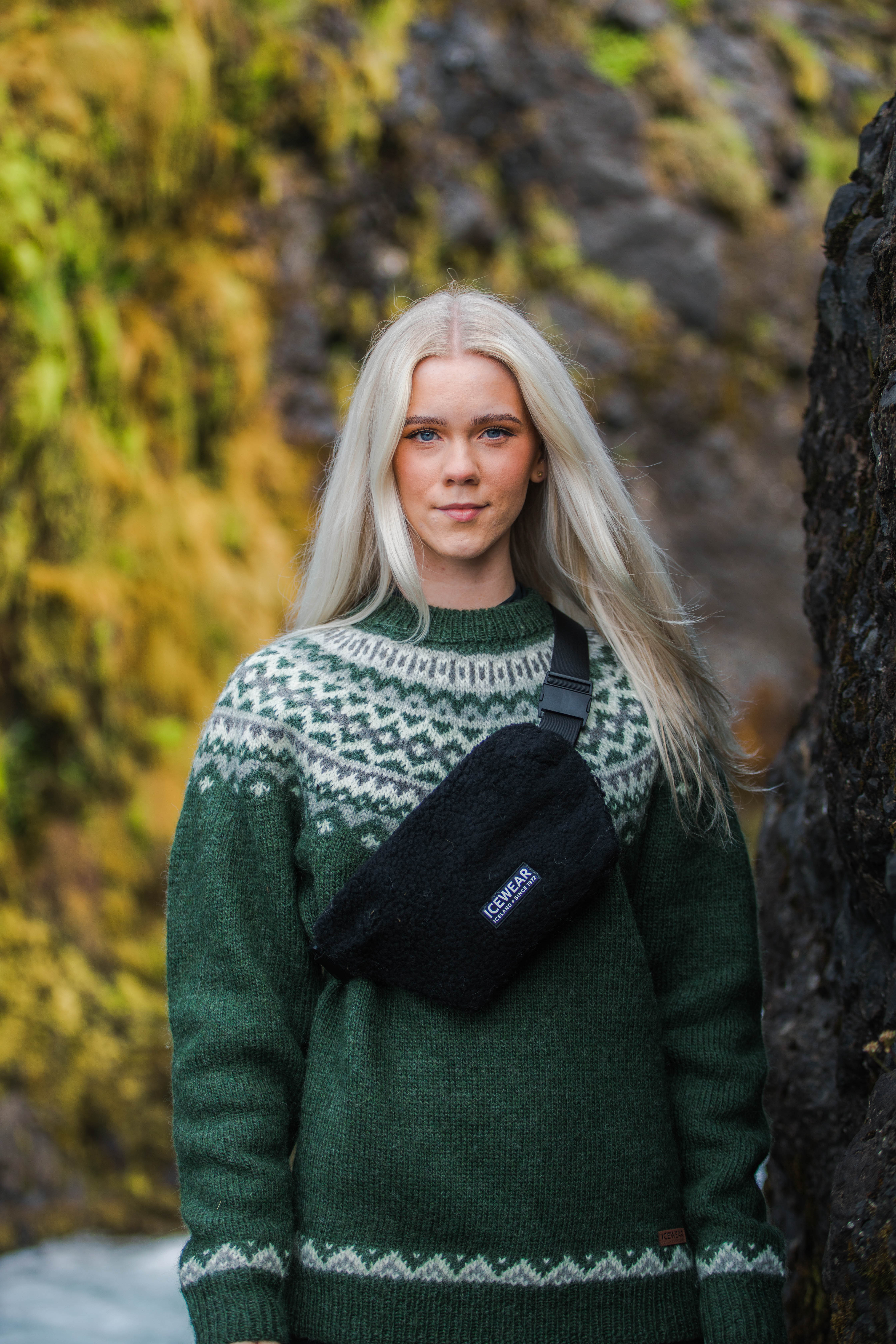 SKJALDBREIÐUR冰岛风格羊毛衫