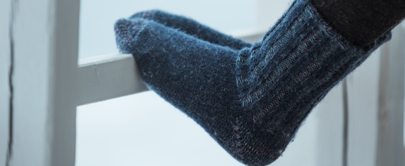 cozy and warm wool socks