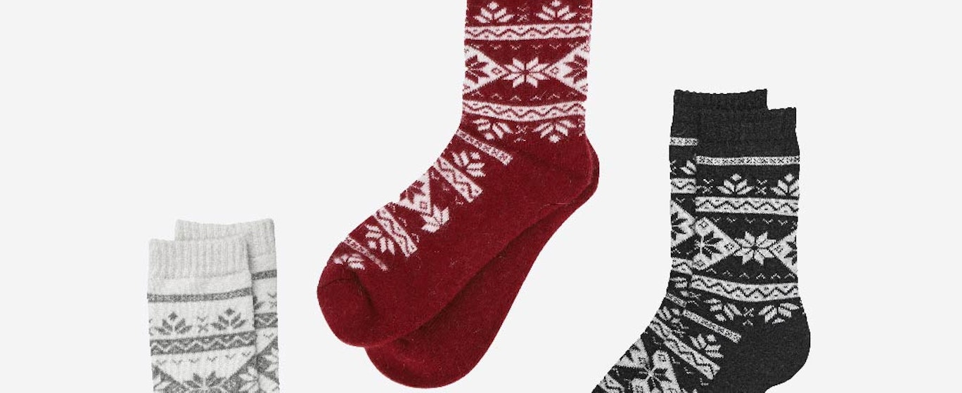 angora socks, warm and cozy