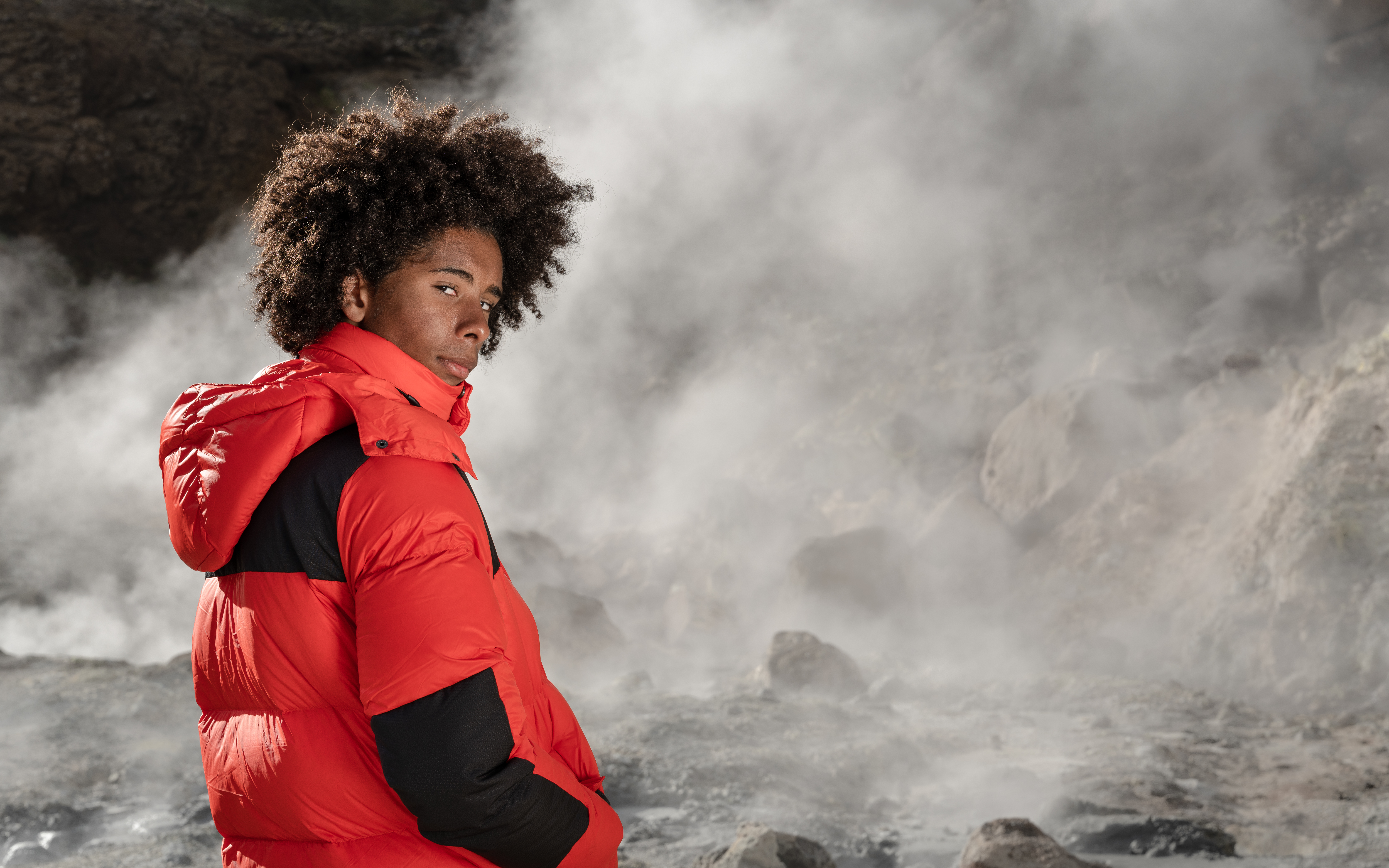 Funi daunenjacke mit DWR Ausrüstung