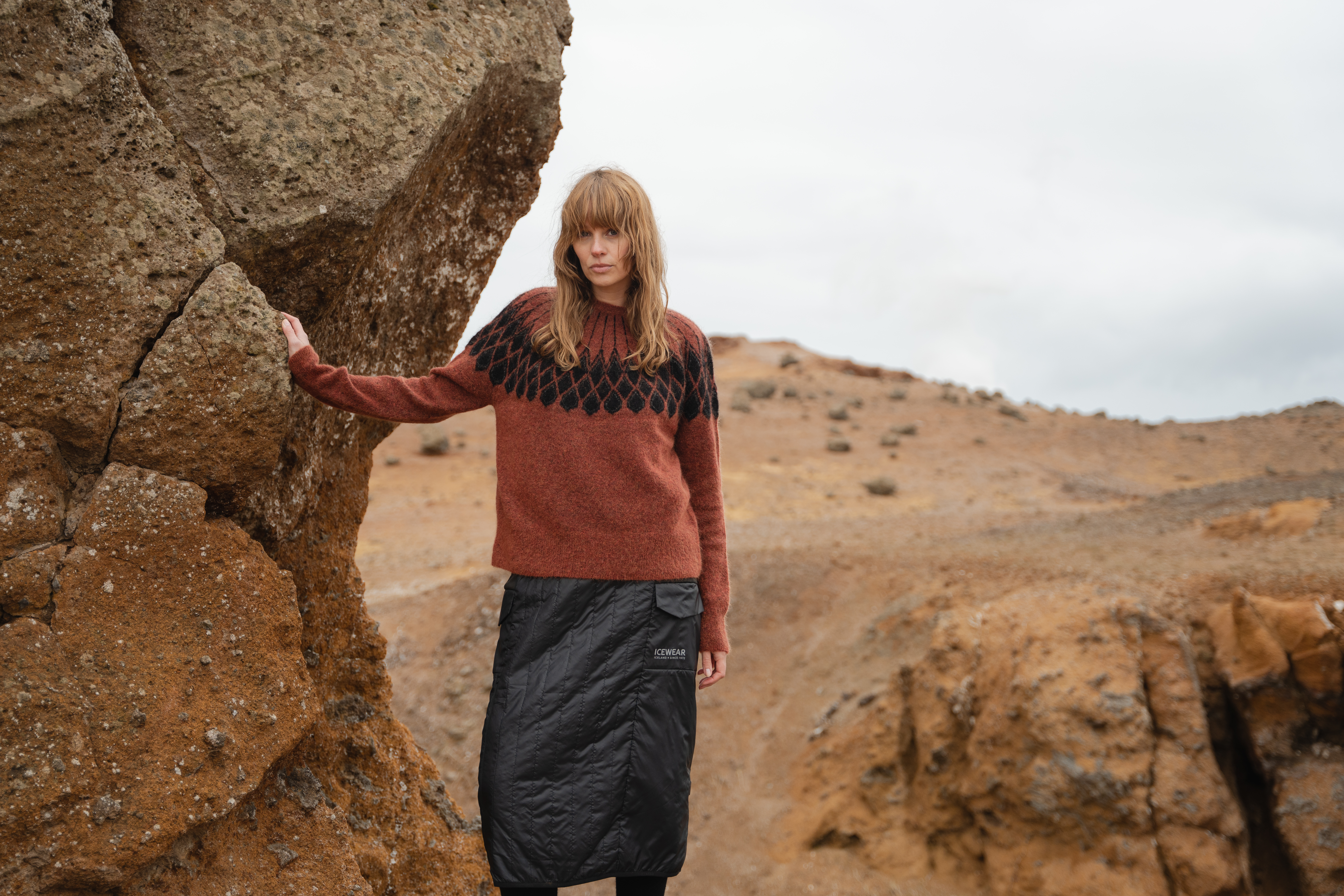 Woman at Big Rock