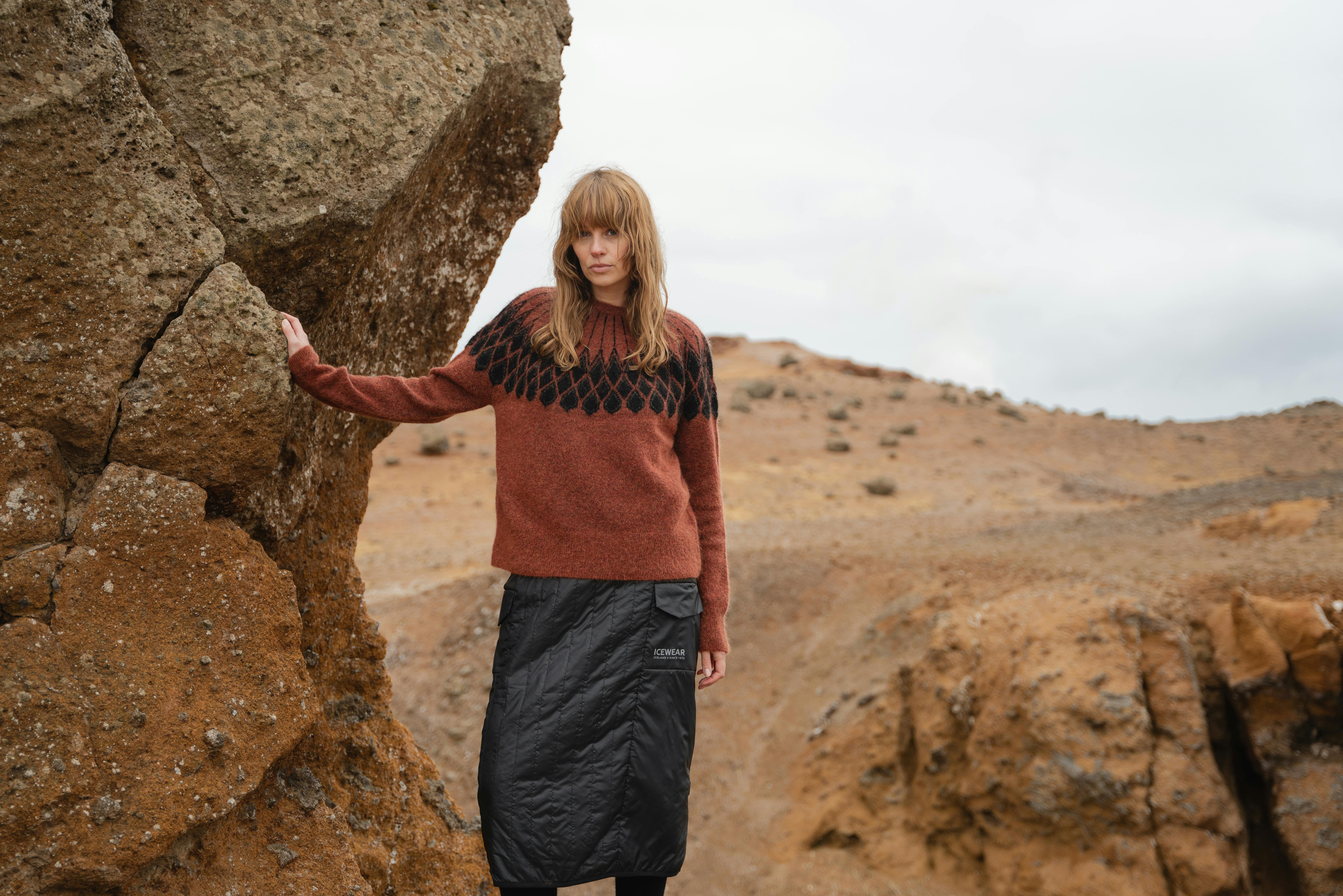 Woman at Big Rock
