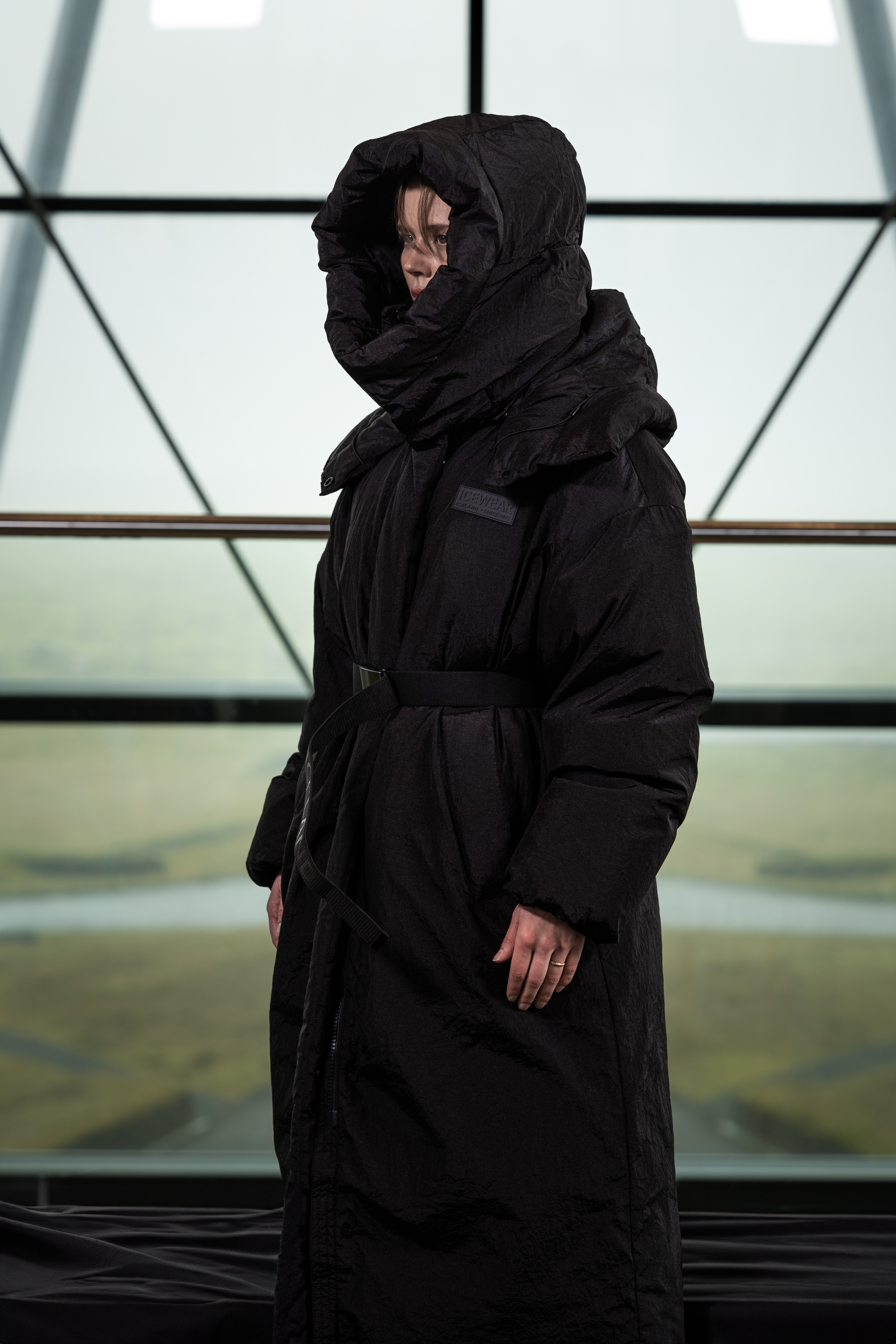 Snjófjöll womens long down coat 
