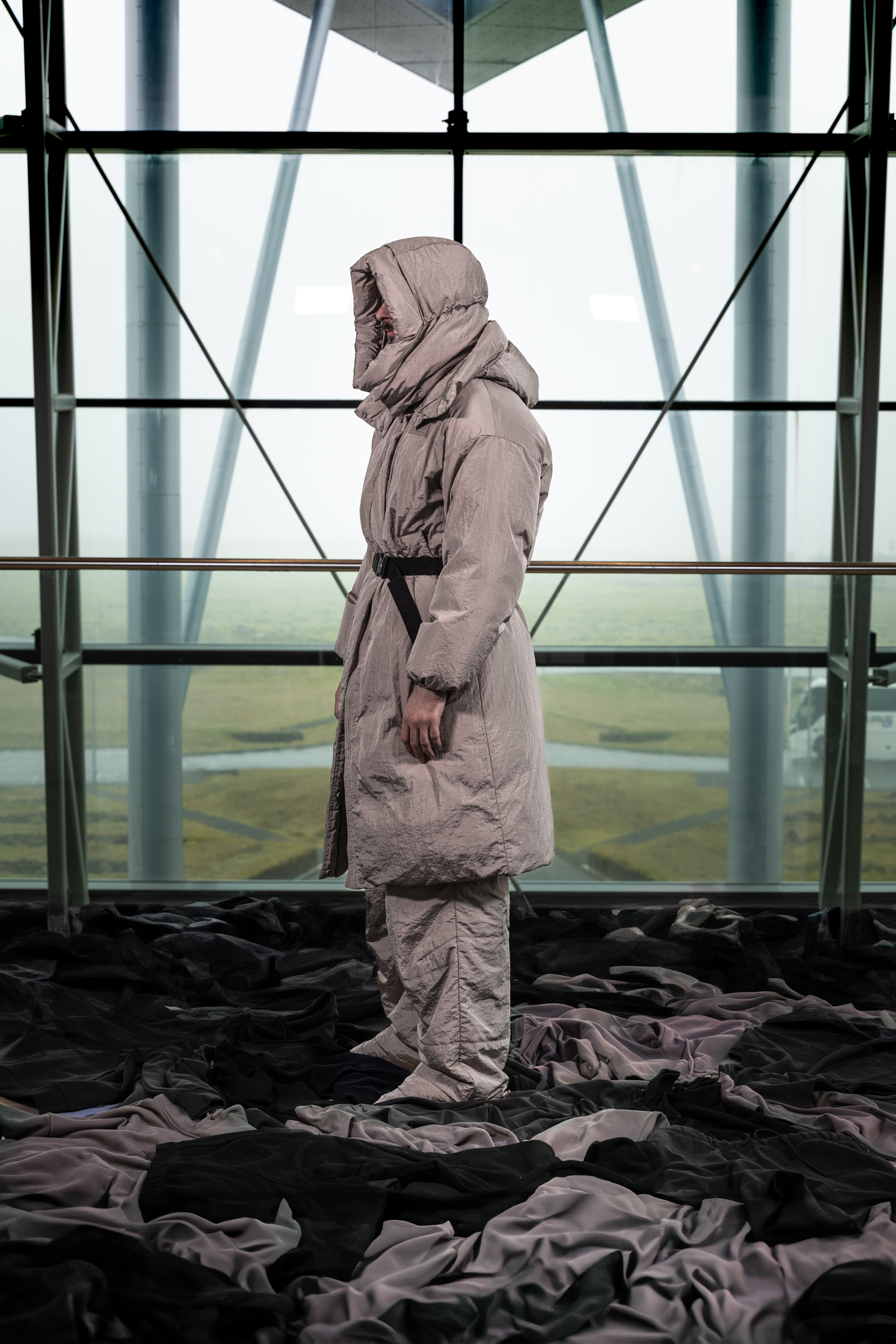 Snjófjöll womens long down coat 