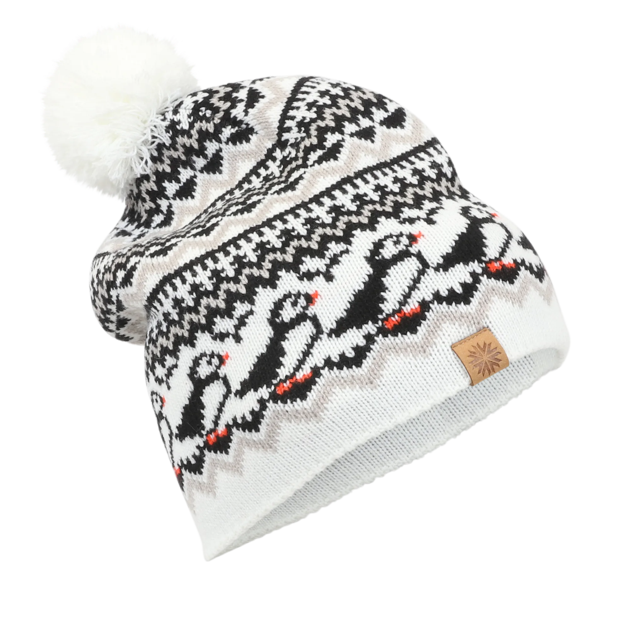 Lundaklettur hat with puffin design