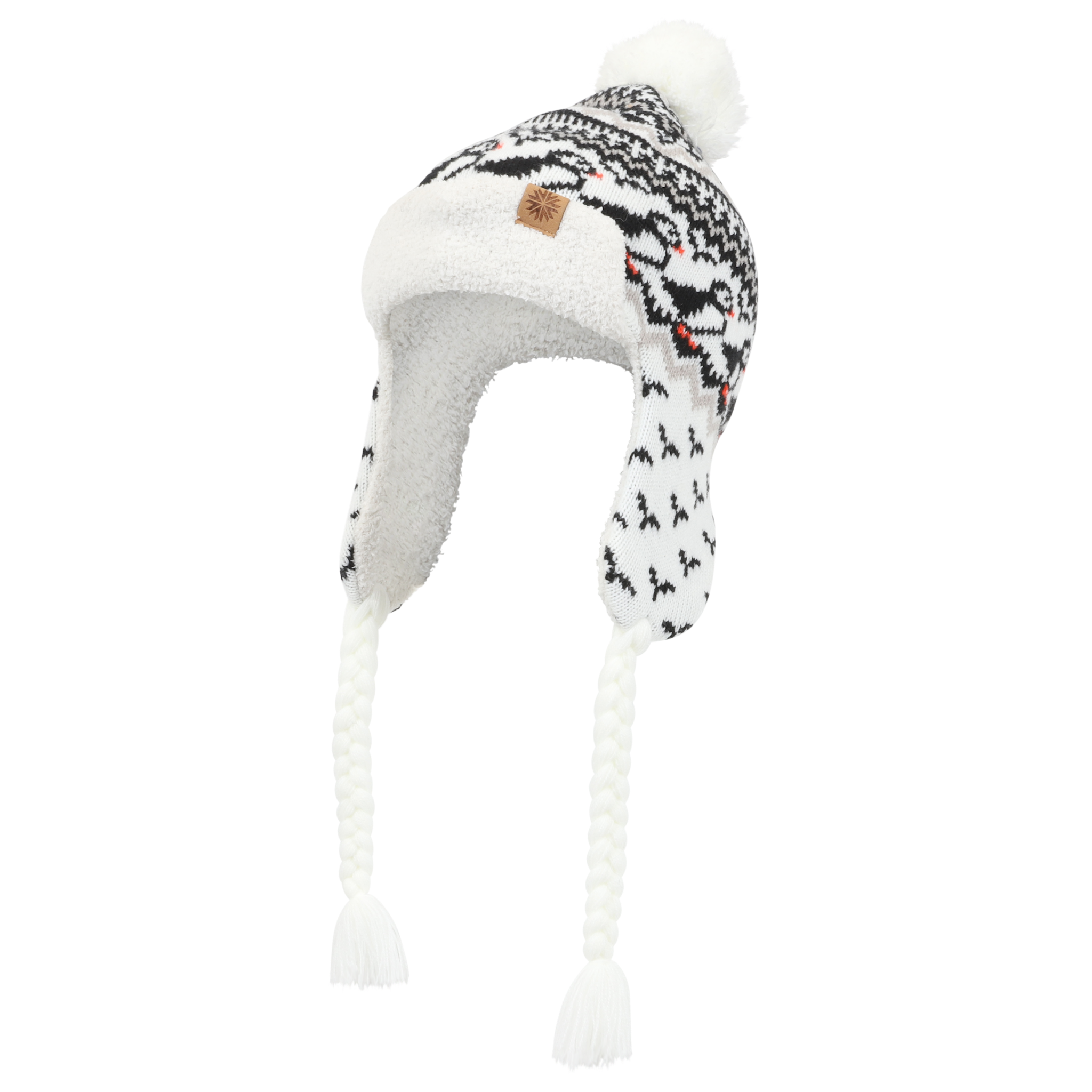 Lundaklettur húfa með eyrnahlífum