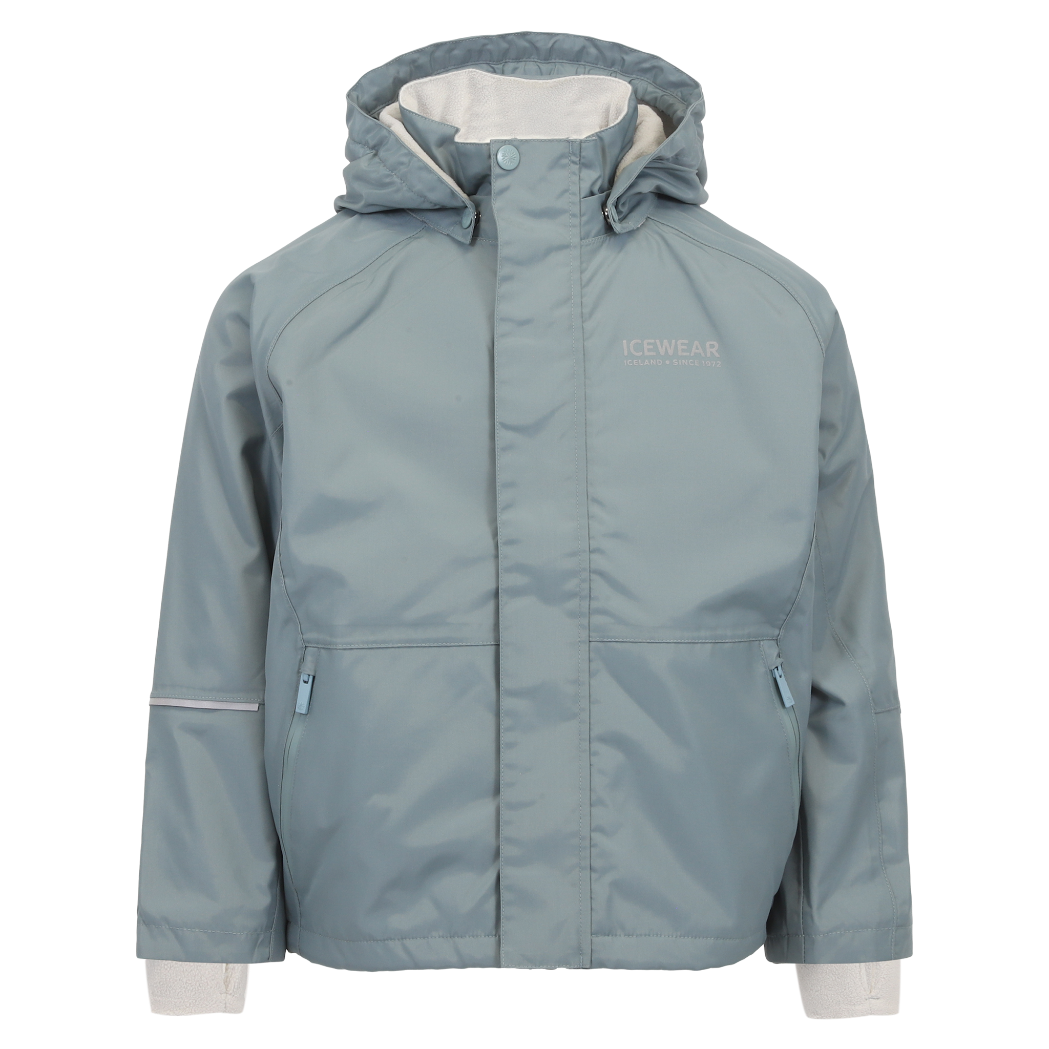 Eldur Fleece gefütterte Regenjacke