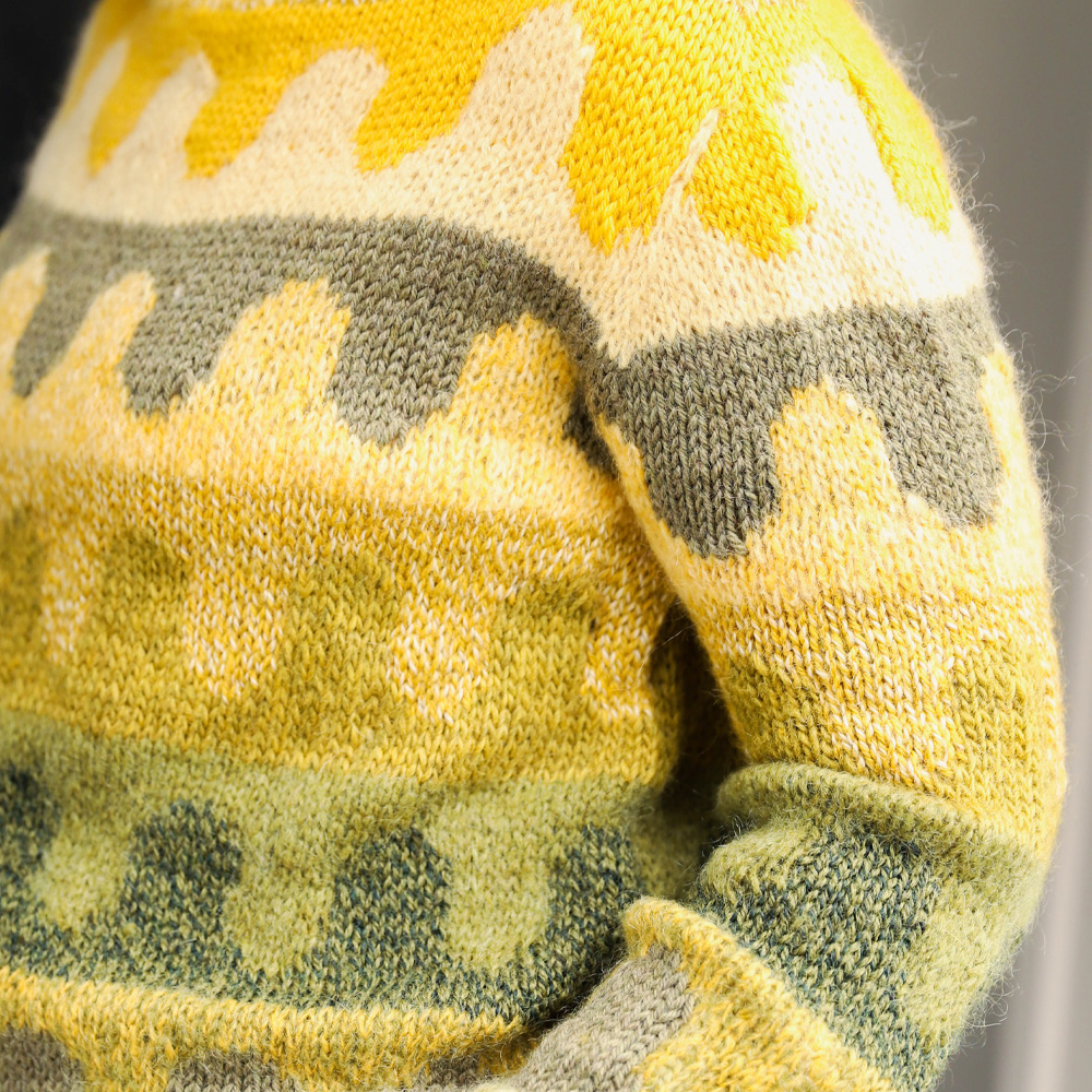 Alva fun pattern sweater knitting pattern