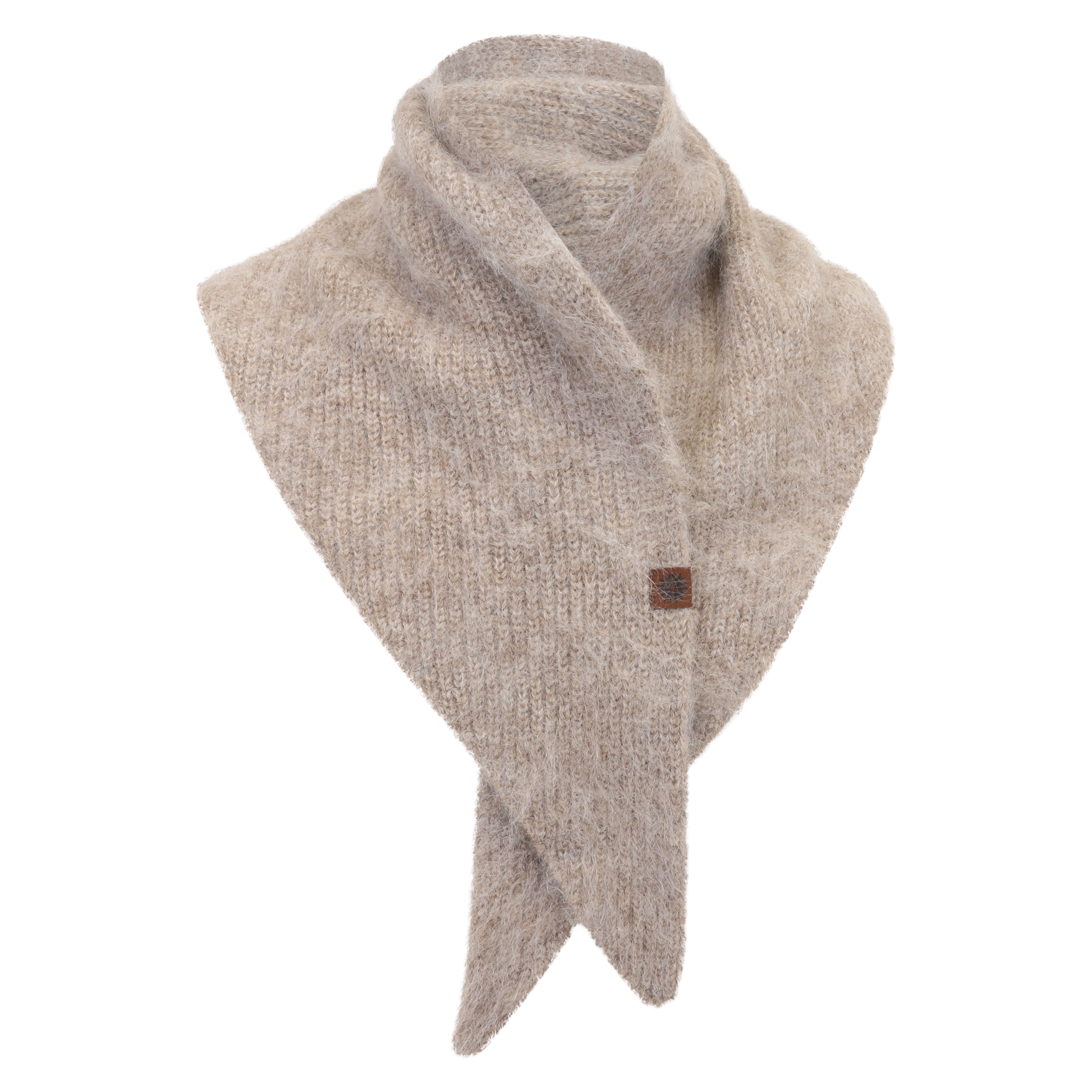 Grjóthylur triangular scarf