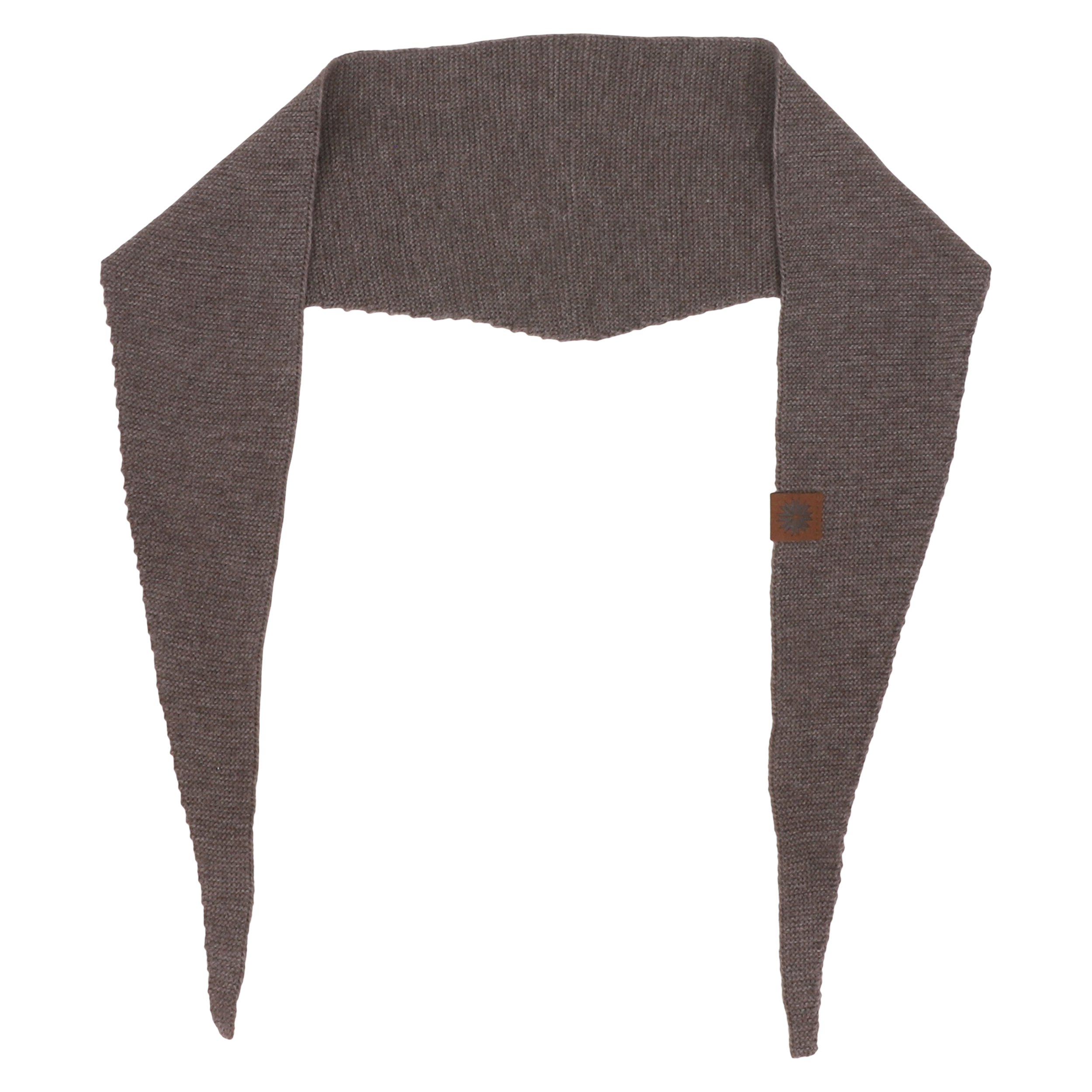 Berghylur triangular merino blend scarf