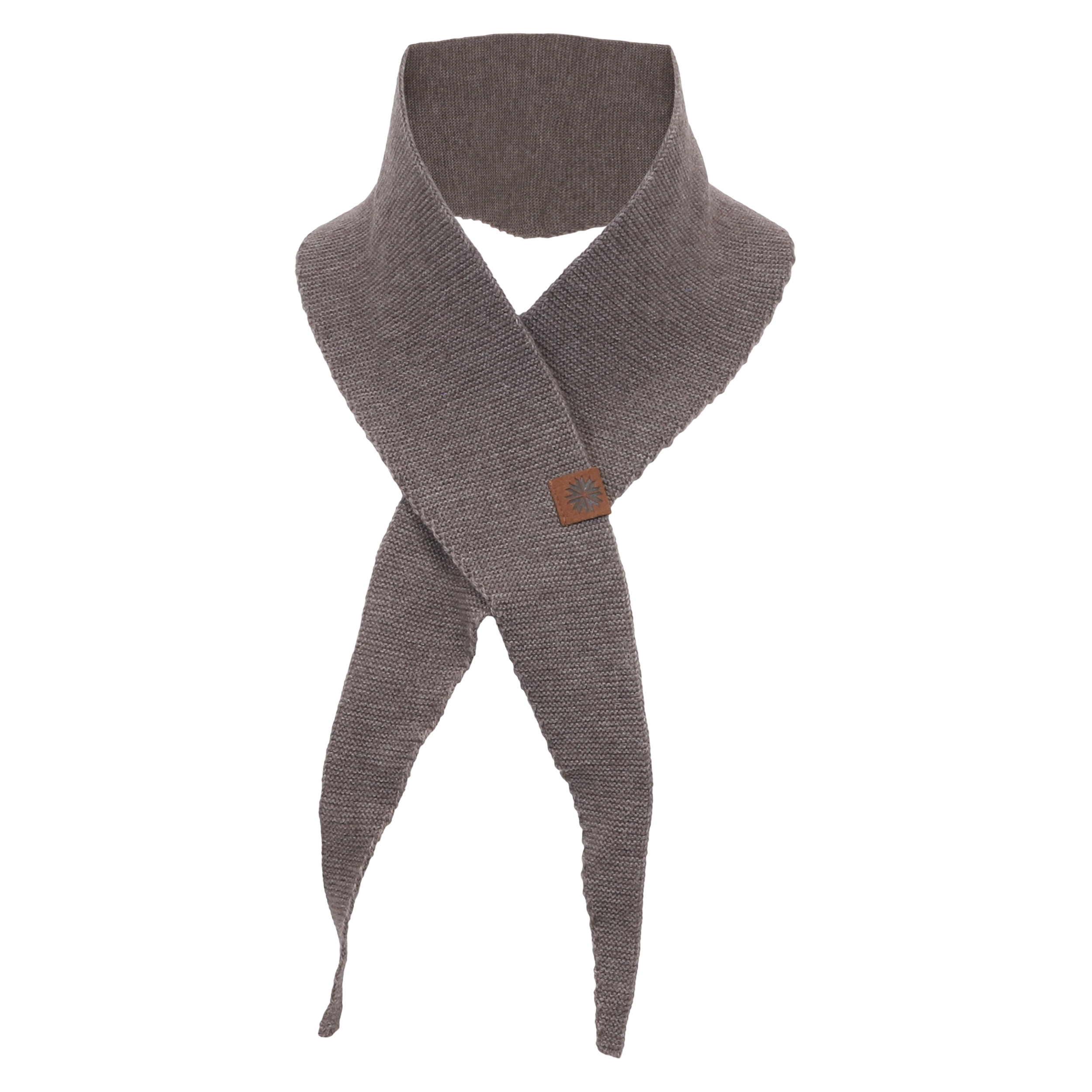 Berghylur triangular merino blend scarf