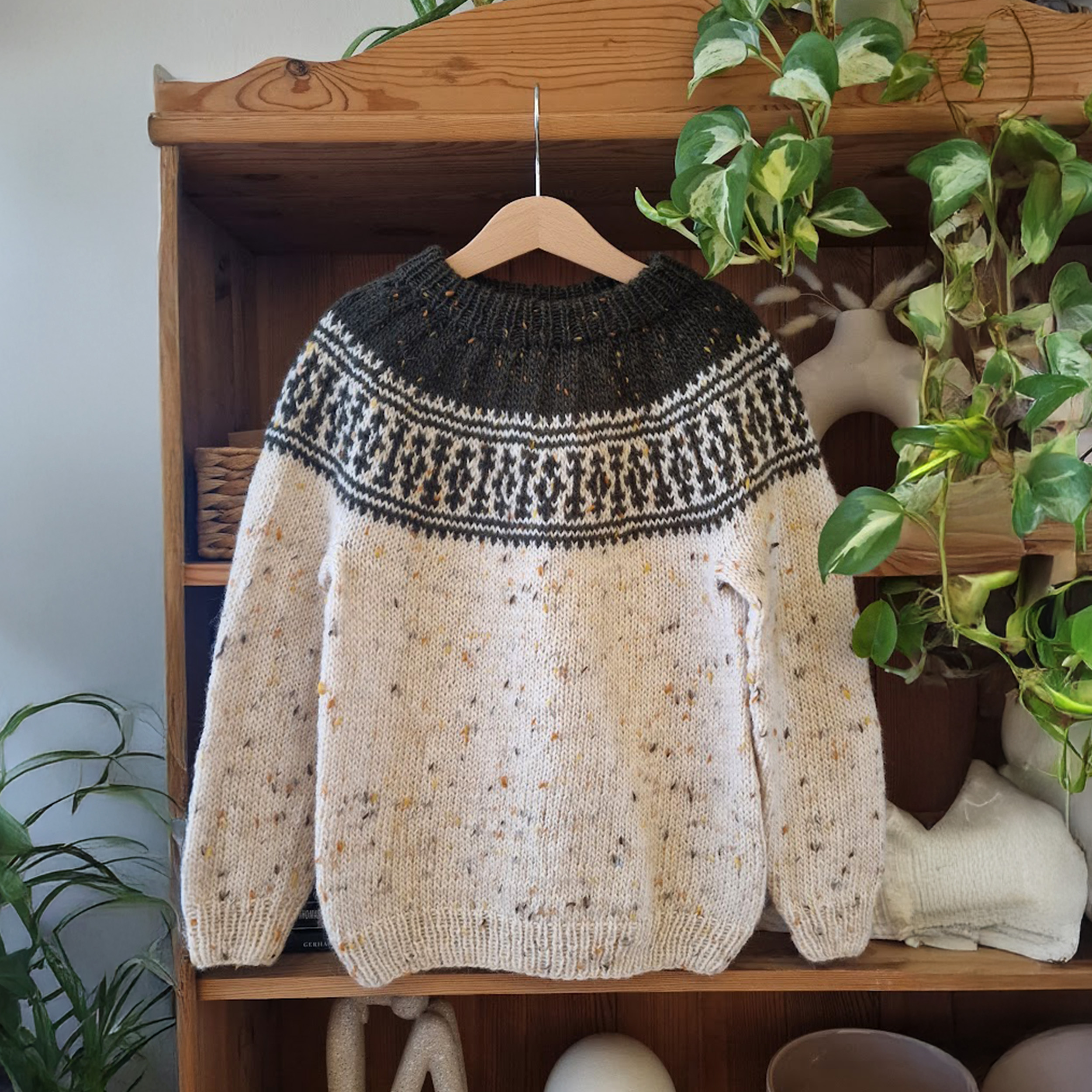 Vargur kids sweater knitting pattern