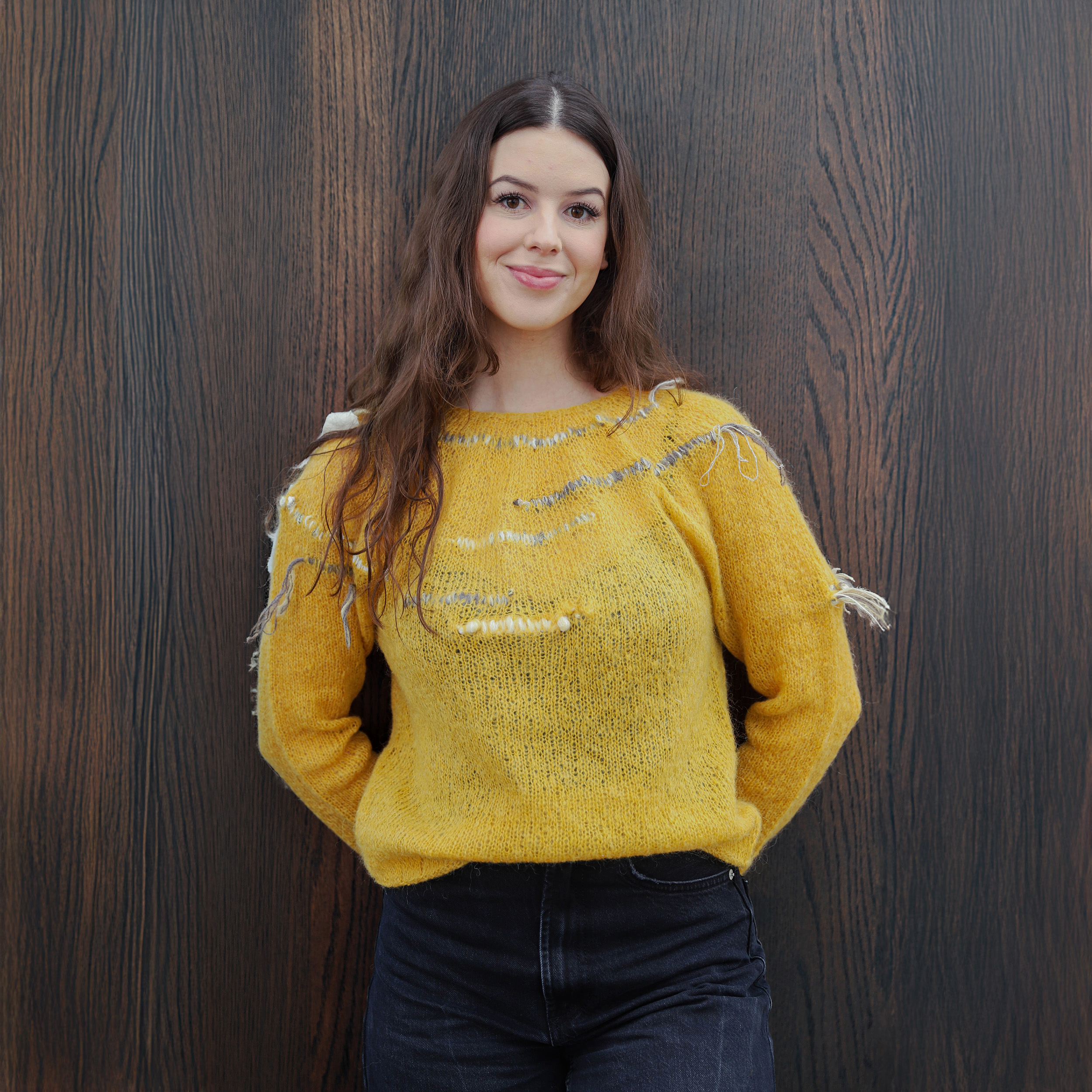 Gára women's sweater knitting pattern